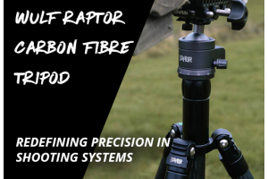 WULF Raptor Carbon Fibre Tripod: Redefining Precision in Shooting Systems