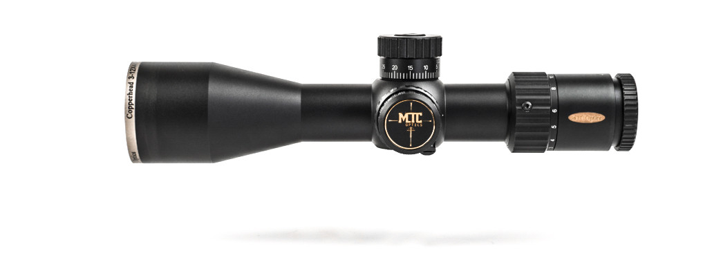 MTC Copperhead F2 3-12x44 SFP Illuminated AMD2 1cm Clicks Riﬂe Scope