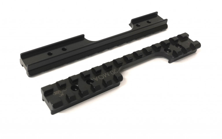Rusan Steel Picatinny rail - Anschütz 54/64 - 20 MOA