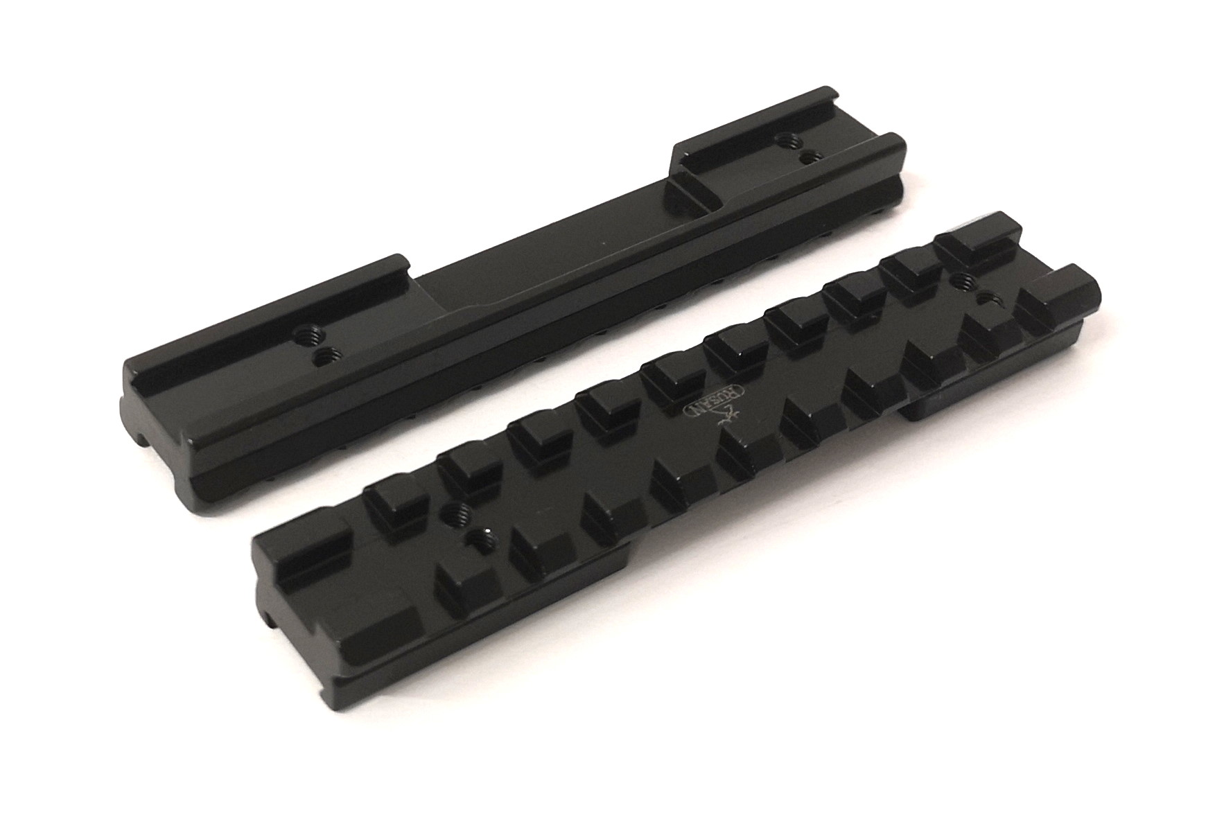 Ranstac Métal Picatinny Rail Mount 5/7/9/11 Slots Compatible CJ/YGDG-01 (Lot de 4 Ranstac Métal Picatinny Rail Mount 5/7/9/11 Slots Compatible CJ/YGDG-01 (Lot de 4