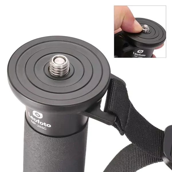 Leofoto MP-285C Carbon Fiber 5 Section Monopod - Max Load 15kg, Max Height 1530mm