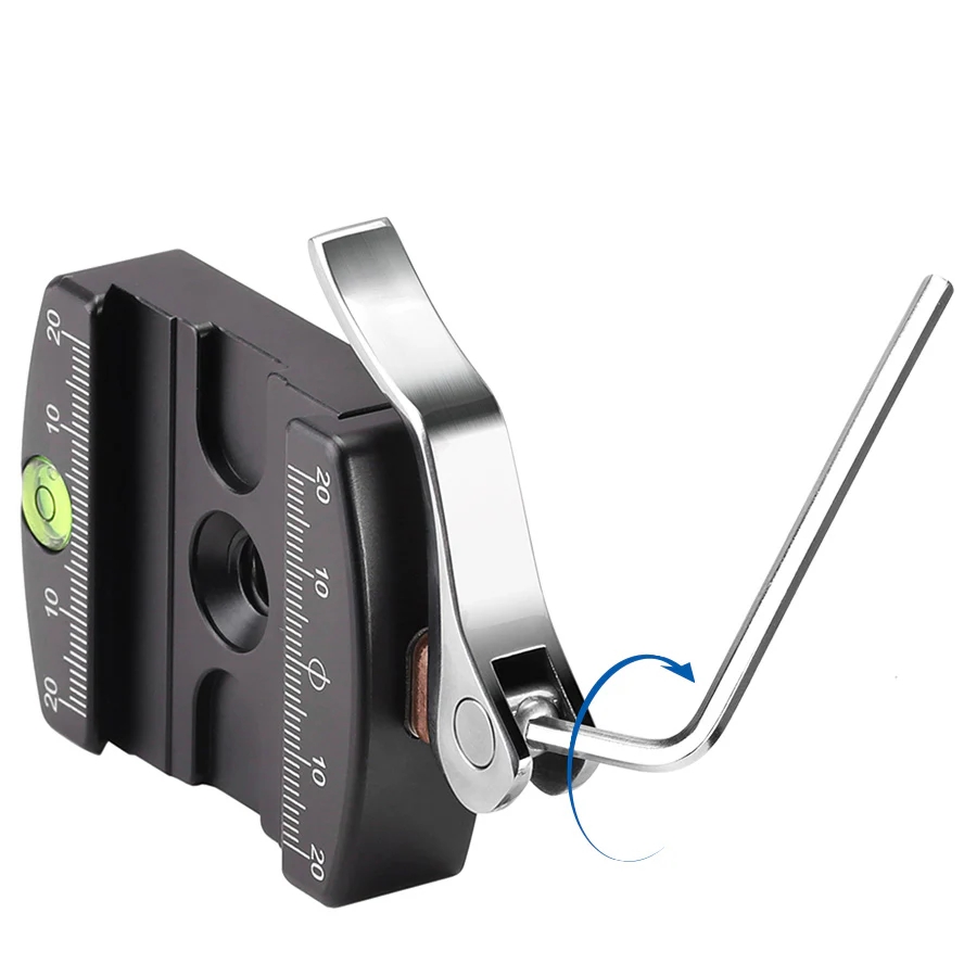 Leofoto LH Series LH-36LR 36mm low profile ball head with NP-50 Quick Release Plate