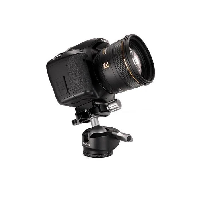 Leofoto LH Series LH-30 30mm Low Profile Ball Head and BPL-50 Arca Swiss Bubble QR Plate - Max Load 15kg