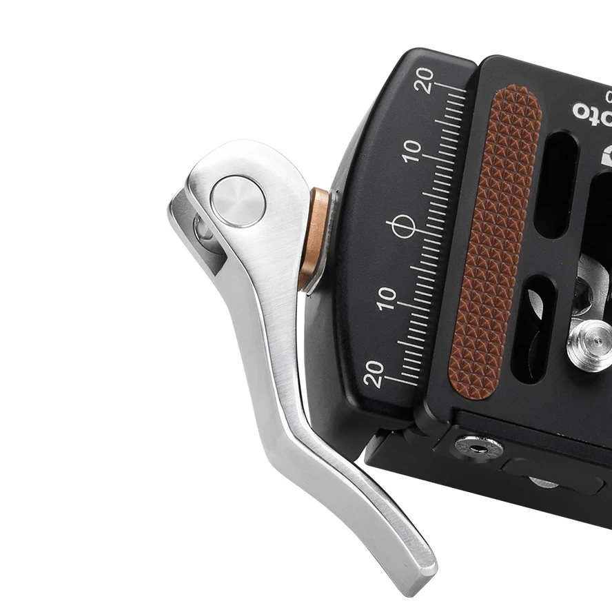 Leofoto LH Series LH-40LR 40mm low profile ball head with NP-50 Quick Release Plate