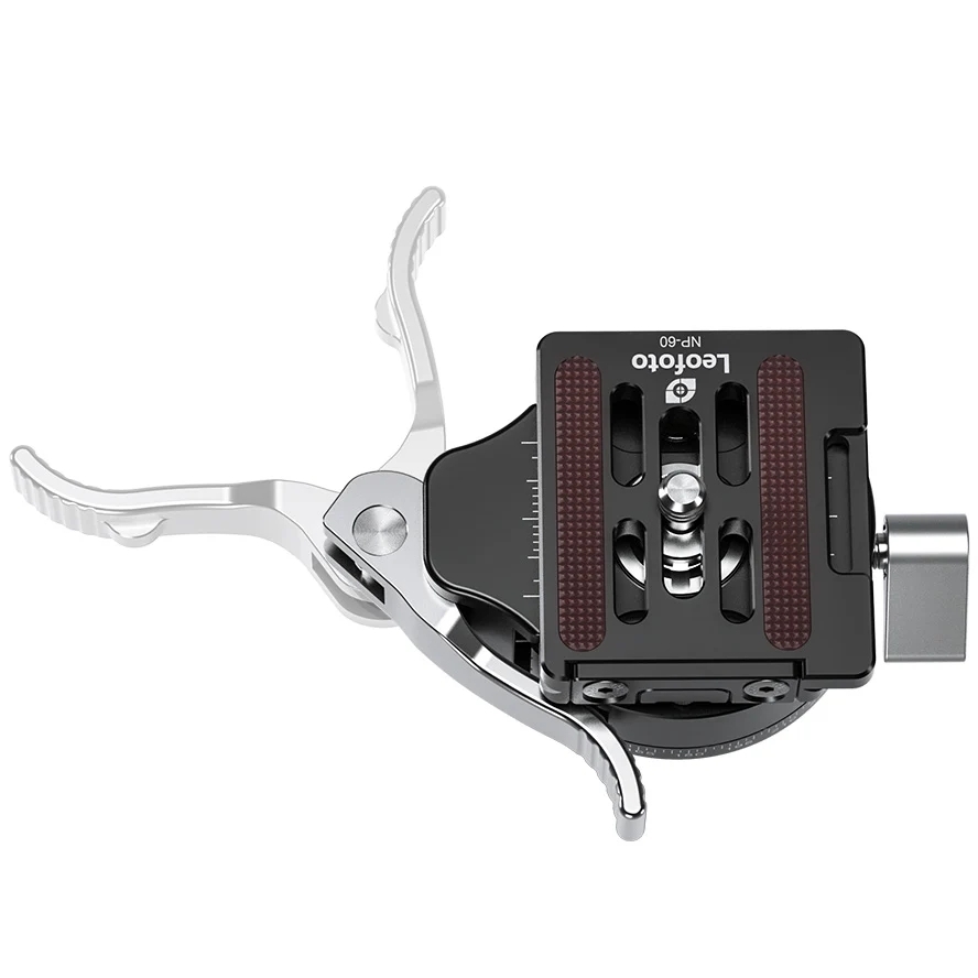 Leofoto LH Series LH-36PCL 36mm Low Profile Ball Head with PCL-52 Panning Clamp and QR Lock System - Max Load 18kg