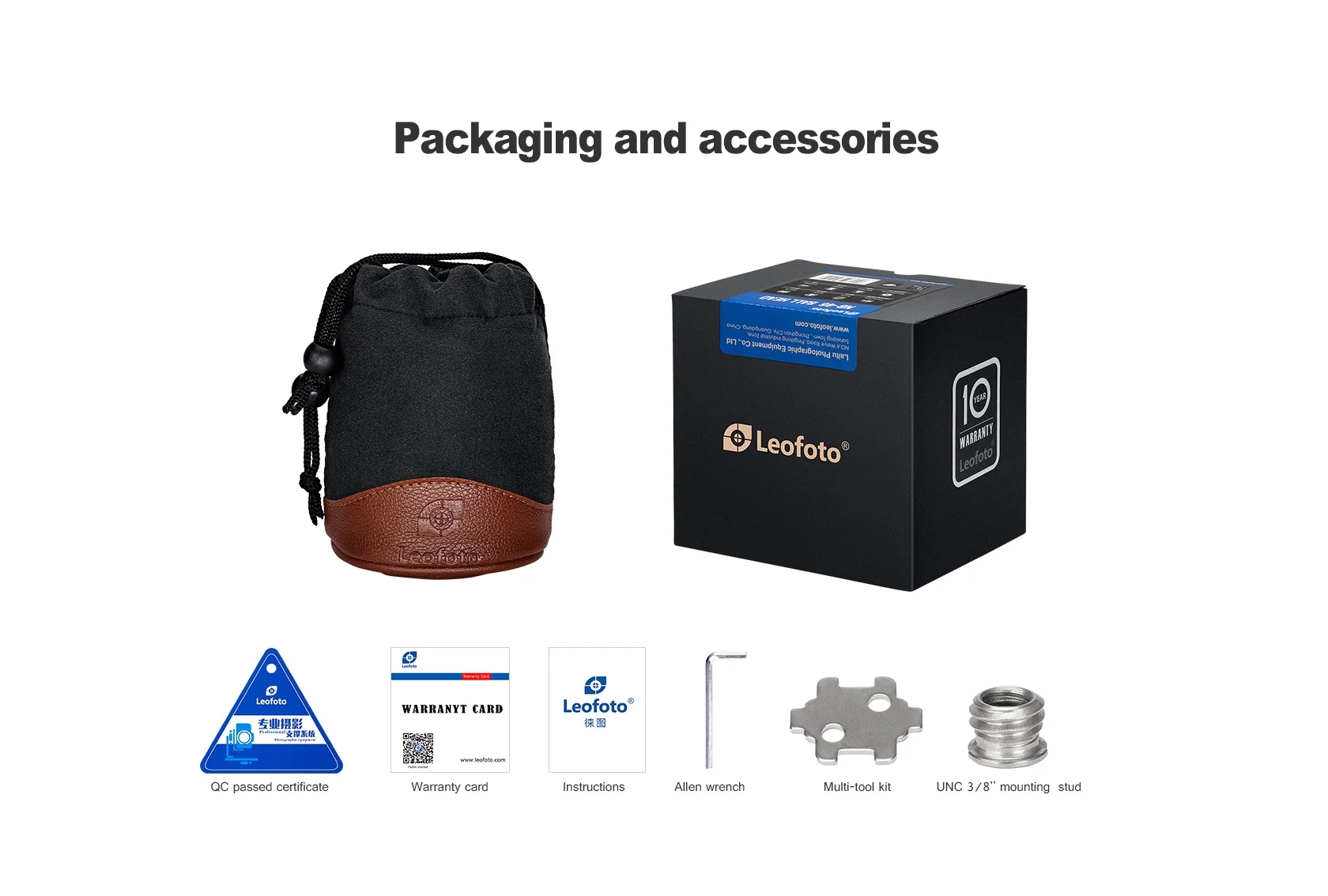 Leofoto LH Series LH-30PCL 30mm Low Profile Ball Head with PCL-52 Panning Clamp and QR Lock System - Max Load 15kg