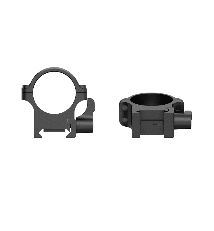 Vector Optics 30mm Steel Weaver QD Rifle Scope Rings - 1" Low Profile