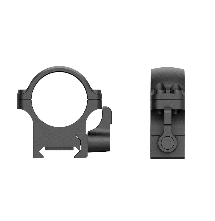 Vector Optics 30mm Steel Weaver QD Rifle Scope Rings - 1" Low Profile