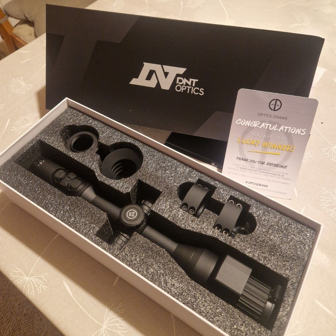 WIN A: DNT Optics ZULUS 4k 3-24x Digital Day and Night Vision Rifle Scope with Laser Rangefinder