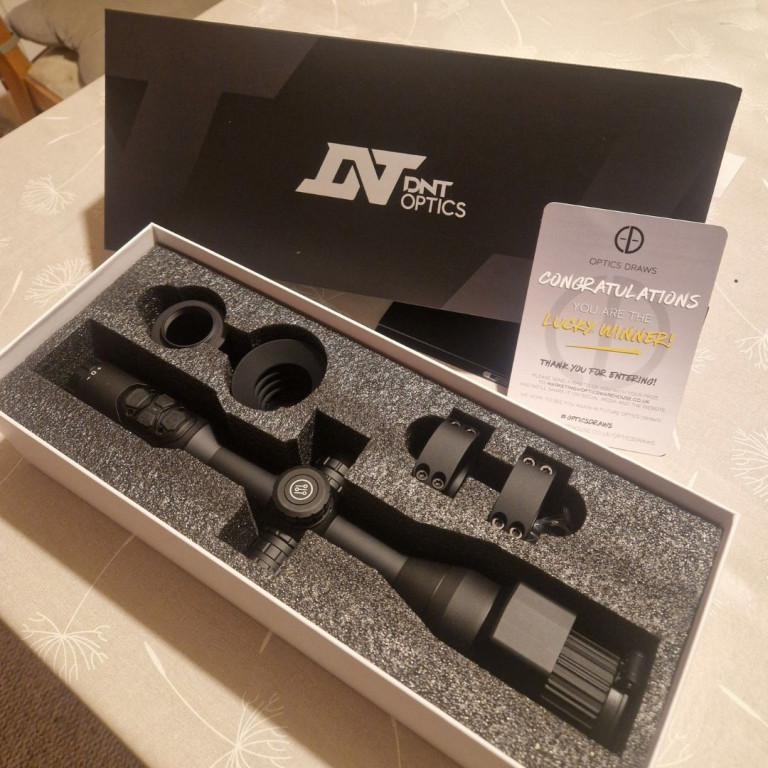WIN A: DNT Optics ZULUS 4k 3-24x Digital Day and Night Vision Rifle Scope with Laser Rangefinder