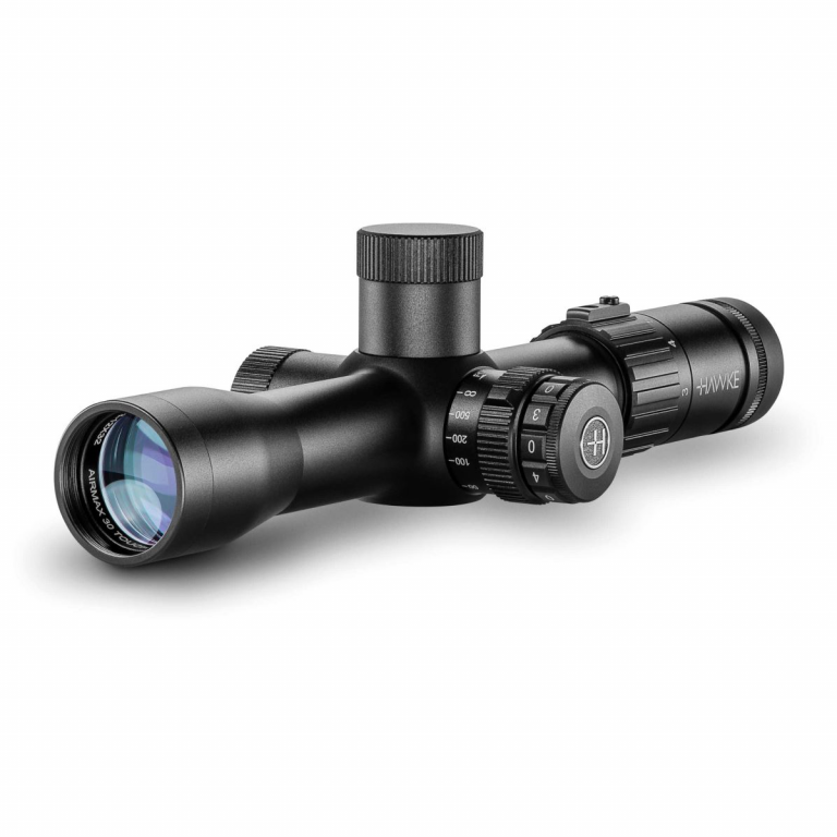 Hawke Airmax 30 Touch 3-12×32 AMX SFP IR HFT Rifle Scope