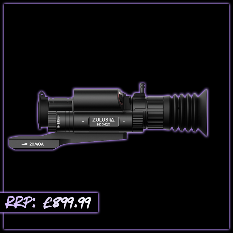 WIN A: DNT Optics ZULUS HD ZHD312R V2 3-12X Digital Night Vision Scope LRF Ballistic Calculator