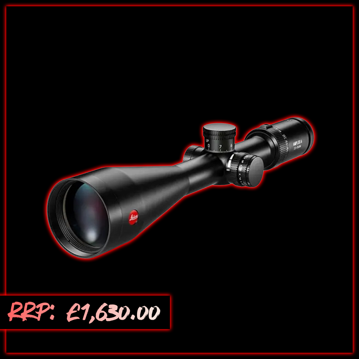 WIN A: Leica Amplus 6 2.5-15x56i SFP IR L-4a BDC 0.1MRAD 30mm Rifle Scope