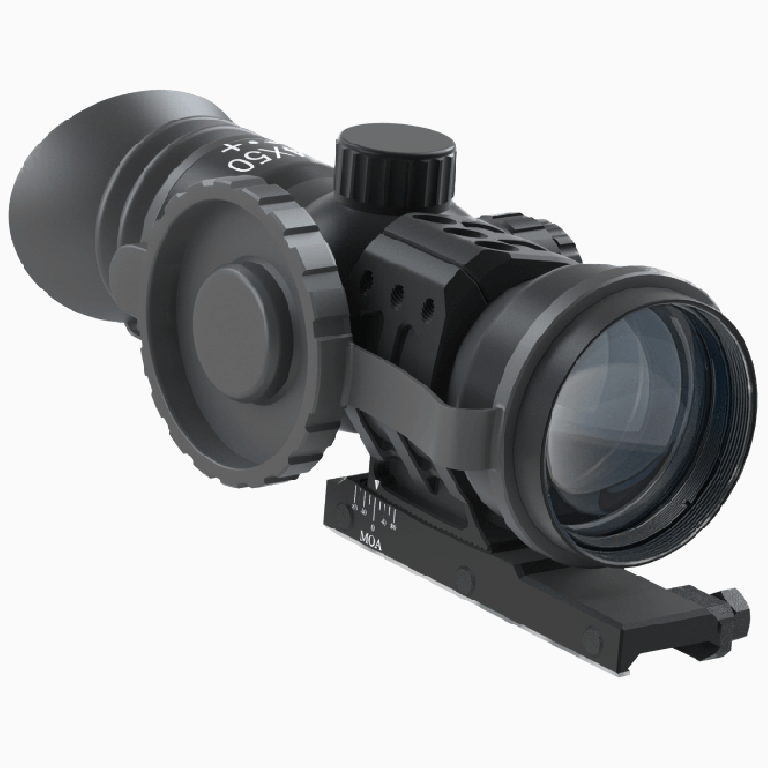 WIN A: Immersive Optics 14x50 Prismatic Scope MilDot Extended with MOA Adjustable Mounts