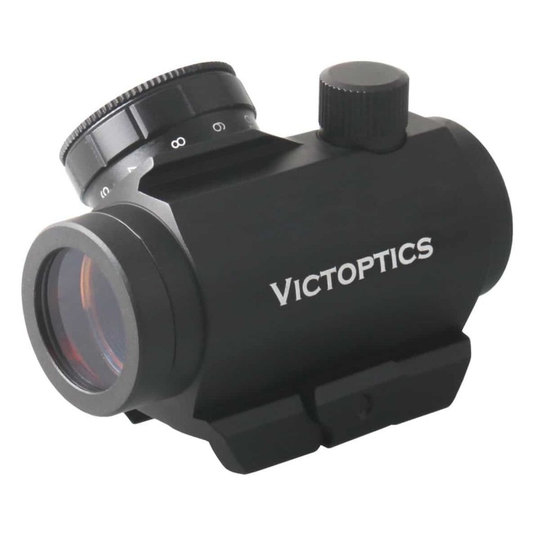 Victoptics CRL 1x22 Ultra Compact Red Dot integral Weaver/Picatinny mount and Riser