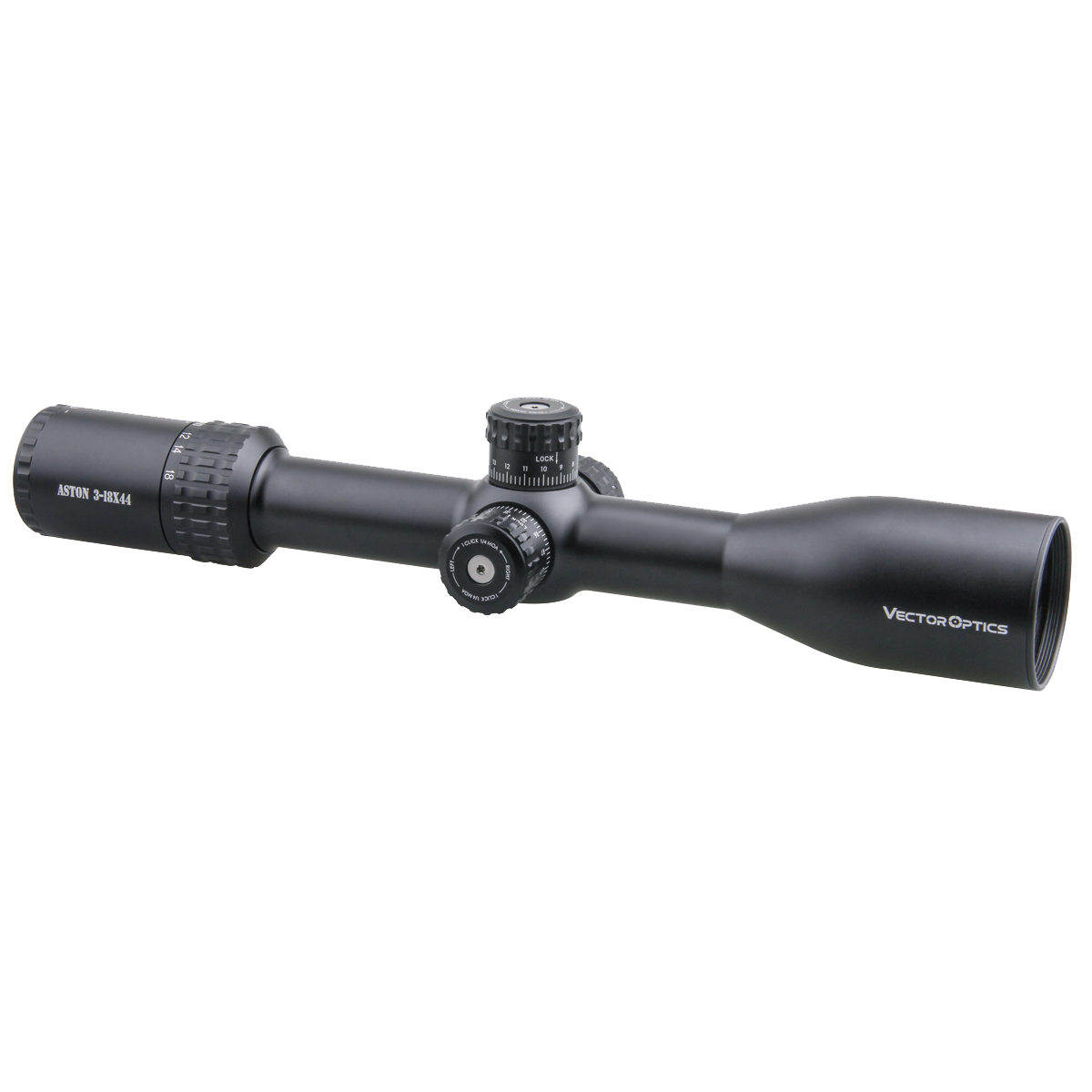 Vector Optics Aston 3-18x44 SFP Illuminated VHL-2 1/4 MOA Rifle Scope