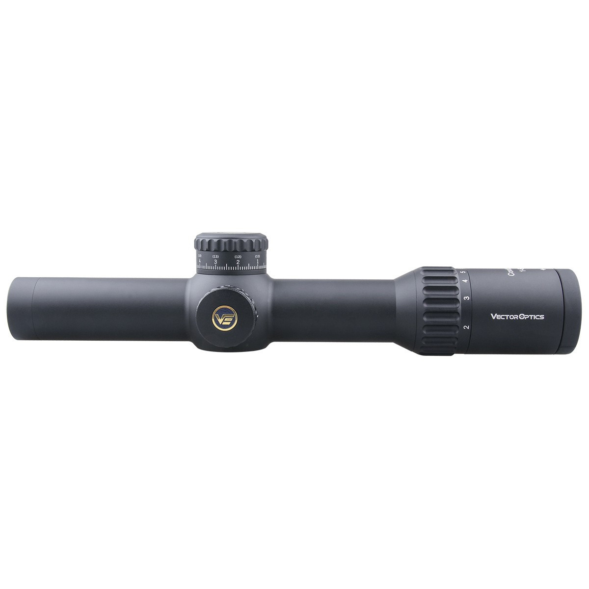 Vector Optics Continental 1-6x28 FFP Illuminated 34mm Tactical VCT-BNW 0.1 MRAD Rifle Scope