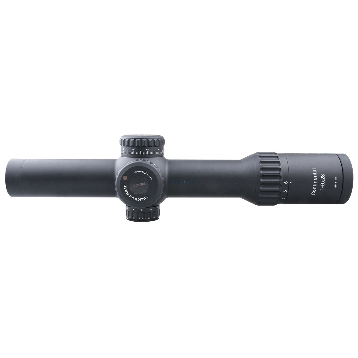 Vector Optics Continental 1-6x28 FFP Illuminated 34mm Tactical VCT-BNW 0.1 MRAD Rifle Scope