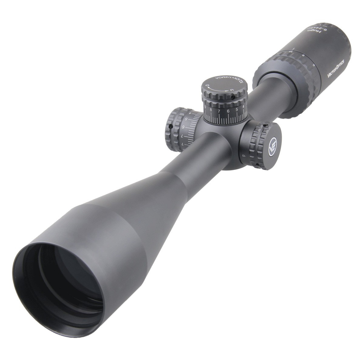 WIN A: Vector Hugo 6-24x50 SFP Side Focus BDC Non IR 1" Rifle Scope + Weaver Mounts