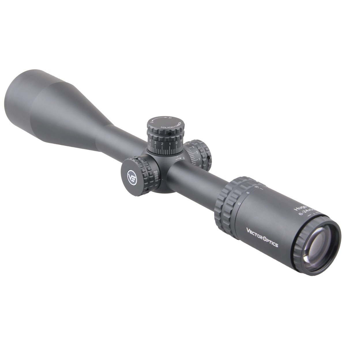 WIN A: Vector Hugo 6-24x50 SFP Side Focus BDC Non IR 1" Rifle Scope + Weaver Mounts