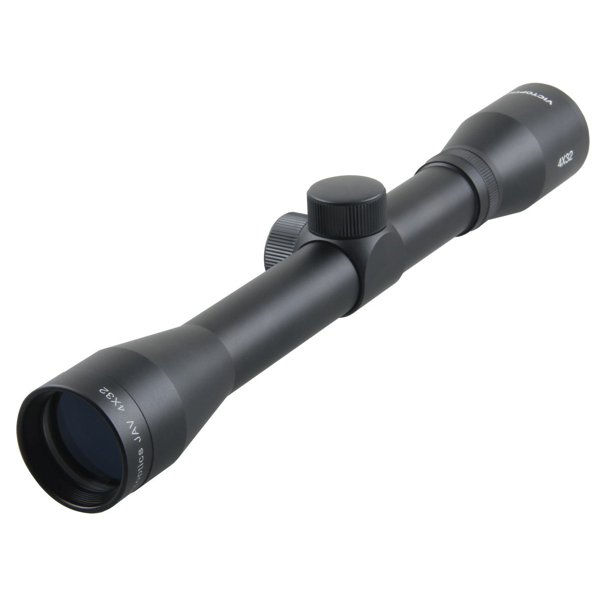 WIN A: Vector Victoptics JAV 4x32 SFP Non IR 1/4 MOA Duplex 1" Rifle Scope - Includes Weaver Rings