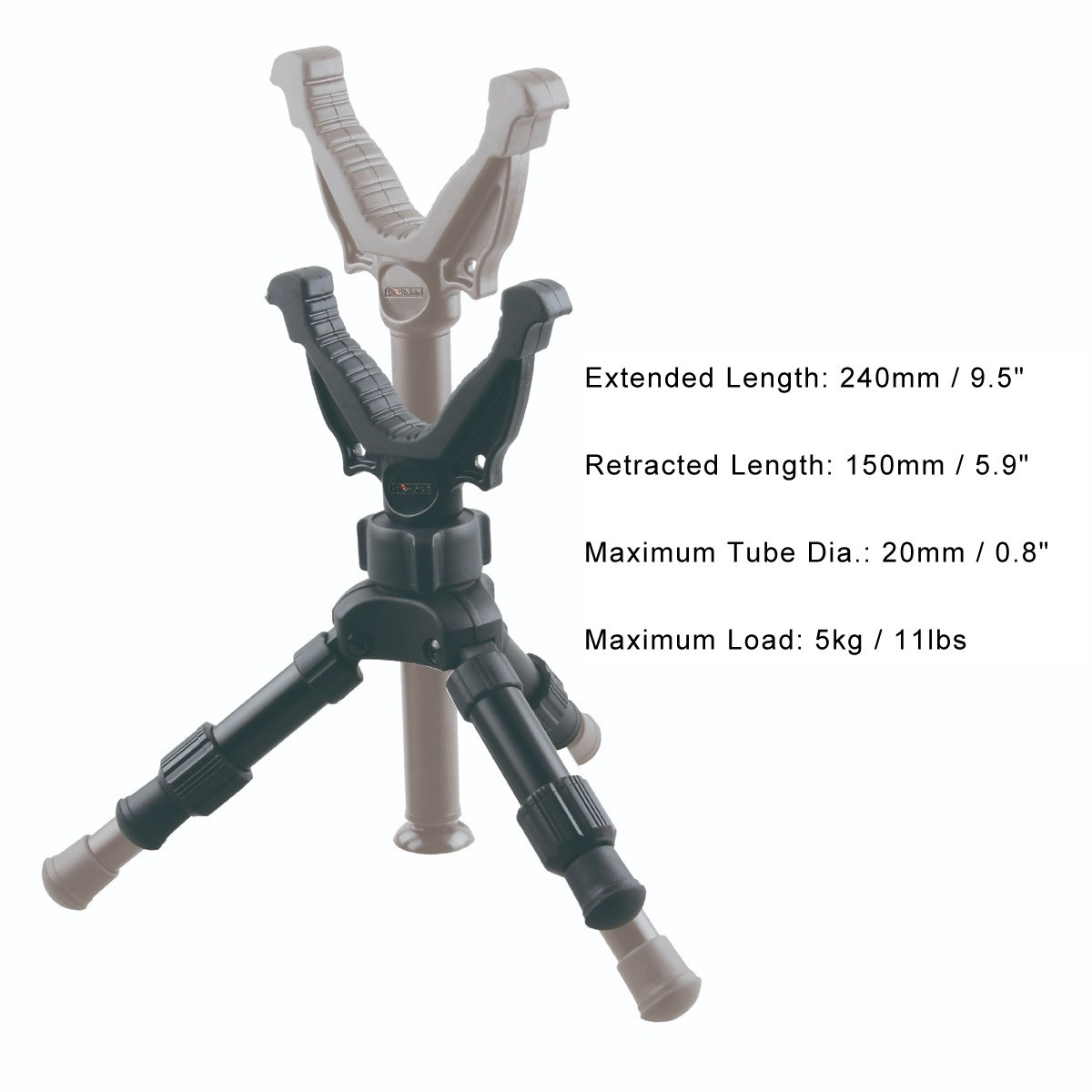 WIN A: Vector Optics Rokstad ELP V Rifle Super Compact Mini Tripod System with V mount for Rifle