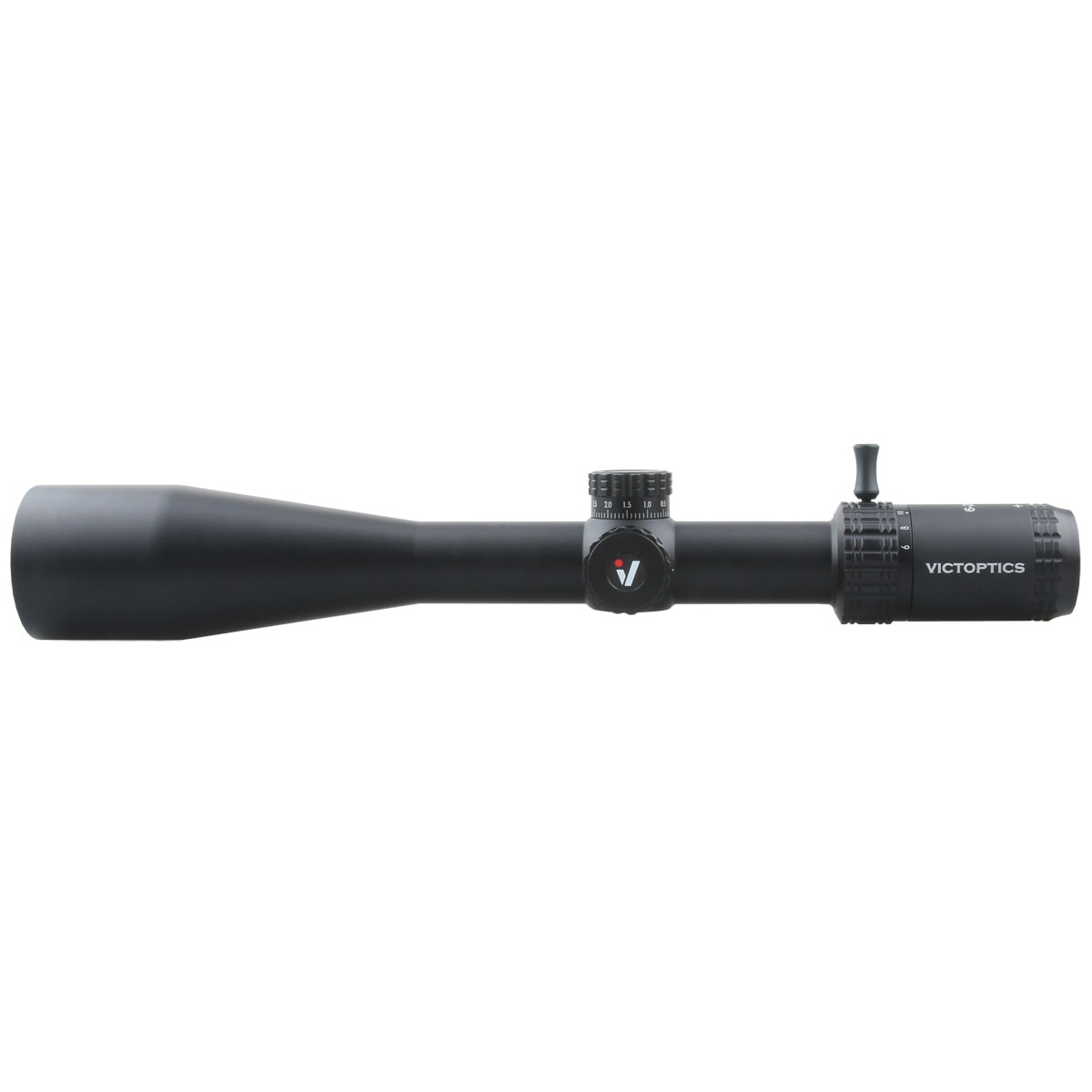 Victoptics S4 6-24x50 SFP 1/10 MRAD Non IR MDL Rifle Scope - Includes Picatinny Mounts