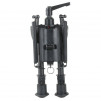 Rokstad 6-9 inch Swivel Bipod for Q/D Swivel with Lever Lock and  Carbon Fibre Legs