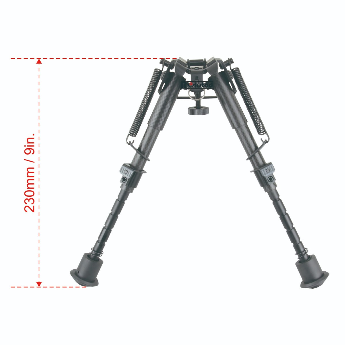 WIN A: Vector Optics Rokstad 6-9 inch Fixed Bipod for Q/D Swivel with Carbon Fibre Legs