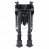 Vector Optics Rokstad 6-9 inch Fixed Bipod for Q/D Swivel with Carbon Fibre Legs