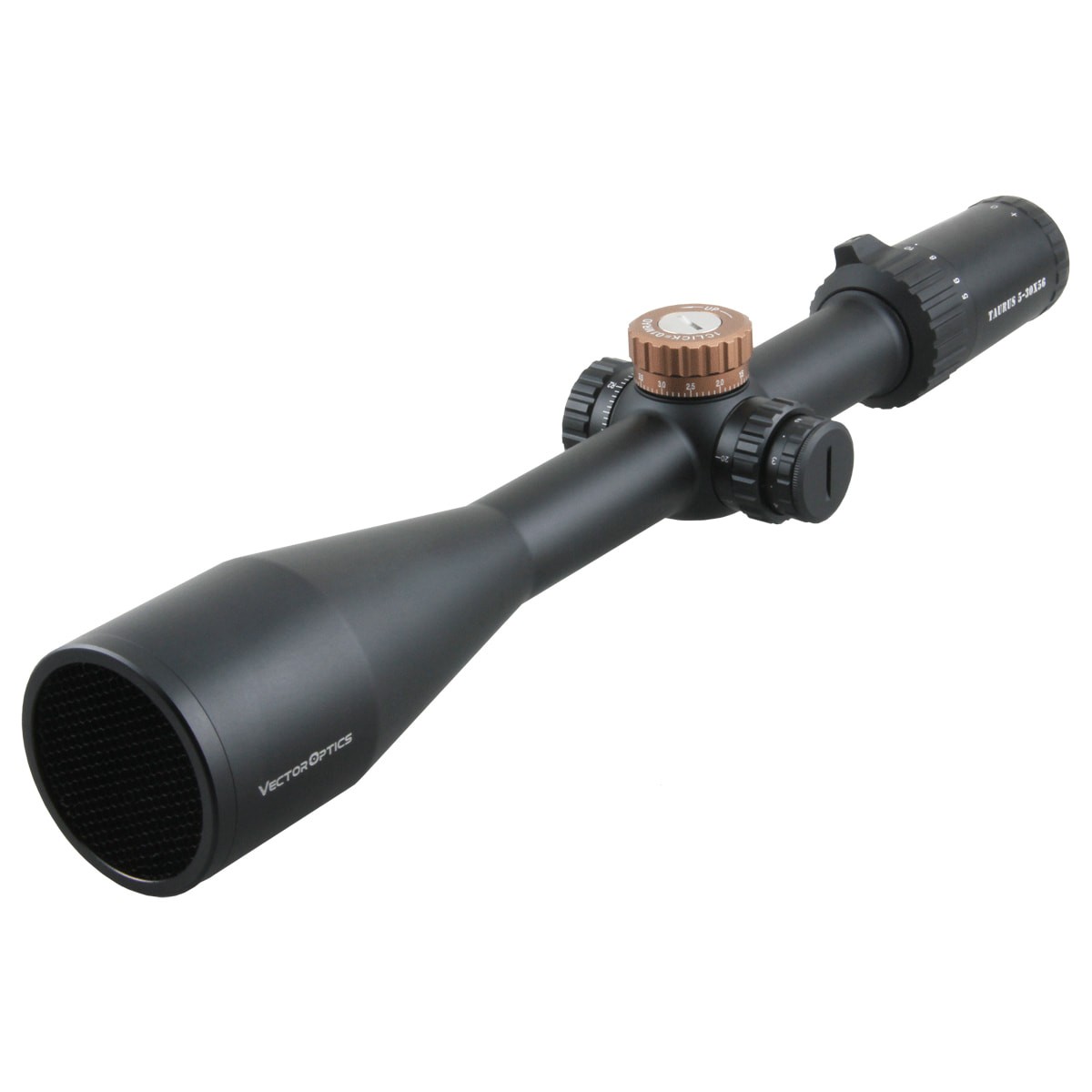 WIN A: Vector Optics Taurus 5-30X56 FFP Illuminated MPX1 0.1 MRAD Side Focus Zero Stop Target 30mm Rifle Scope 