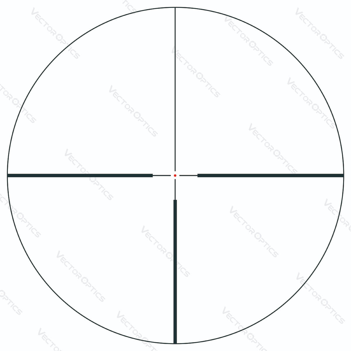 Vector Optics Grizzly 3-12x56 SFP Illuminated German #4 1/4 MOA Rifle Scope