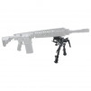 Rokstad 6-9 inch Swivel Bipod for Q/D Swivel with Lever Lock and  Carbon Fibre Legs