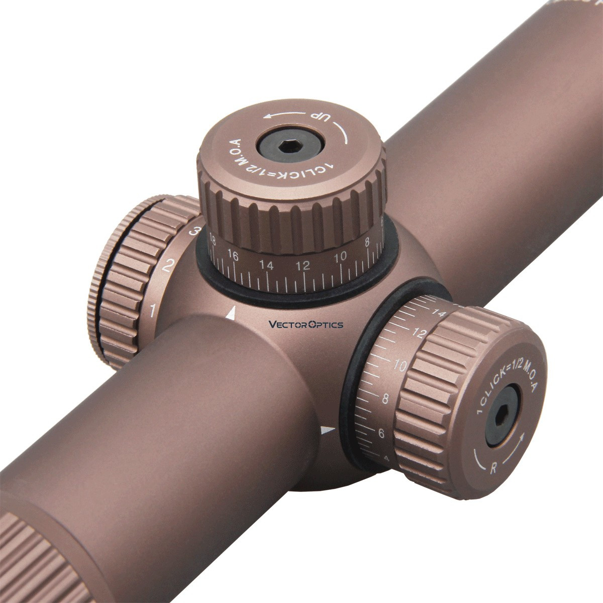 WIN A: Vector Optics Forester 1-5x24 SFP Gen II Illuminated VFD-2 1/2 MOA FDE 30mm Rifle Scope