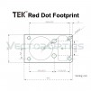Vector Frenzy 1x17x24 Red Dot 3MOA IP6 (TEK)