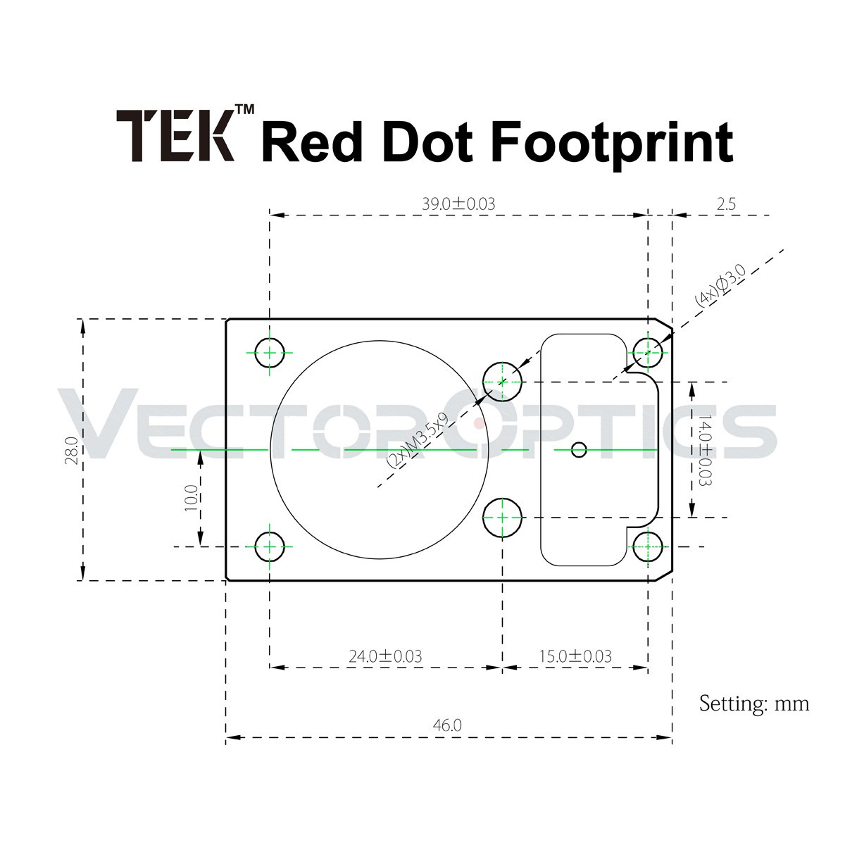 WIN A: Vector Frenzy 1x17x24 Red Dot 3MOA IP6 (TEK) 