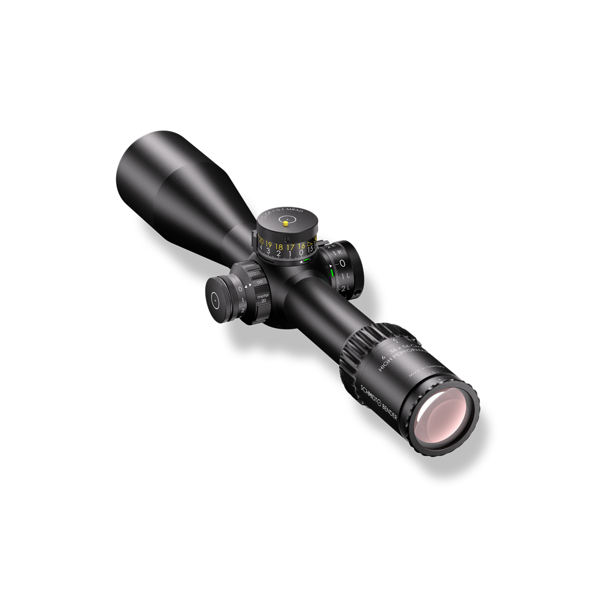 Schmidt & Bender PM II 6-36x56 LPI FFP P5FL MT II MTC ZC LT 0.5cm CCW Rifle Scope