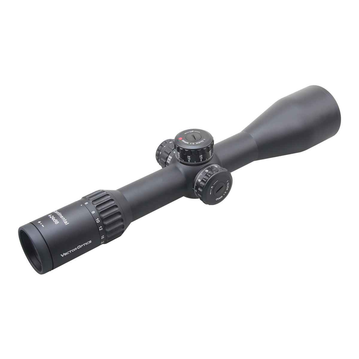WIN A LOW ODDS: Vector Optics Continental 4-24x56 34mm FFP Illuminated Ranging VEC-MBR 0.1 MRAD Rifle Scope