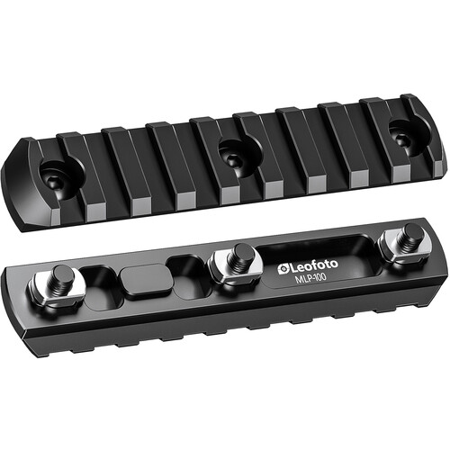 Leofoto MLP-100 9-Slot M-lok aluminum rail