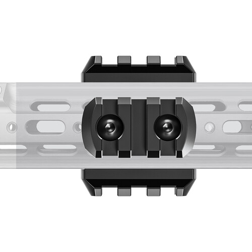 Leofoto MLP-40 3-Slot M-lok aluminum rail