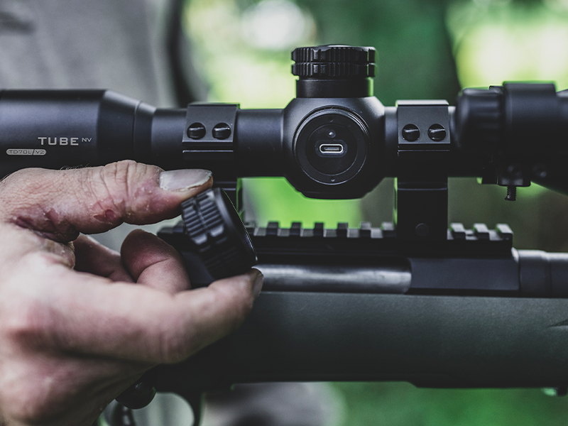 InfiRay TD70L V2 70mm Tube Series Day/Night Vision Scope