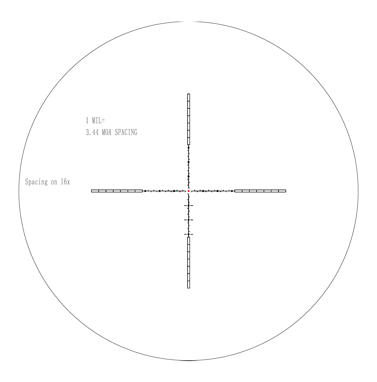 Ex-Demo WULF Optics Lightning 30E 4-16x50 SFP IR W-MIL2 0.1MRAD 30mm Rifle Scope - EXD712