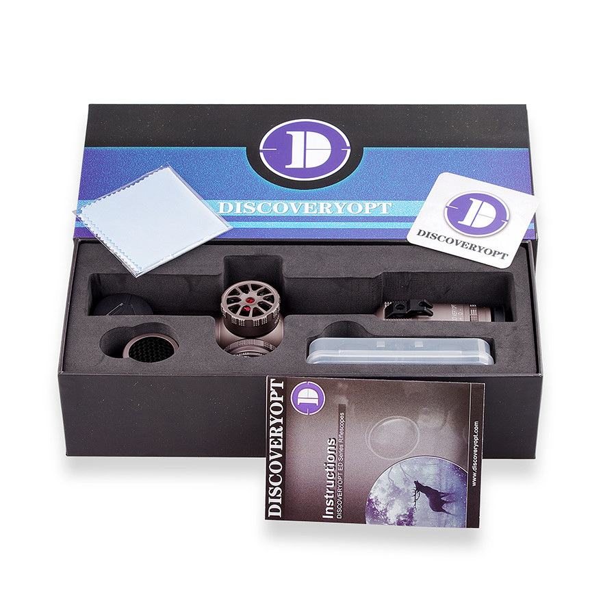 Discovery Optics ED 16x24 IR FFP 1/4 MOA Rifle Scope with 30mm