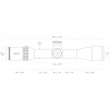 Hawke Sidewinder 30 SF 4.5-14x44 10x Half Mil IR Reticle