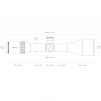 Hawke Sidewinder 30 SF 6x24x56 20x Half Mil Dot IR Reticle