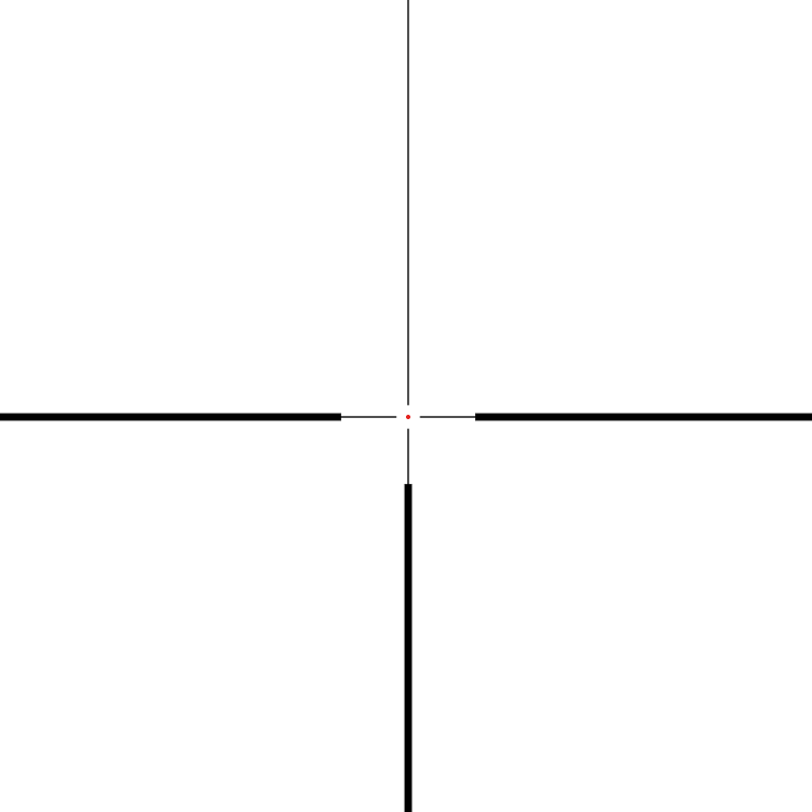 Hawke Frontier 30 1-6x24 L4A Dot IR Rifle Scope