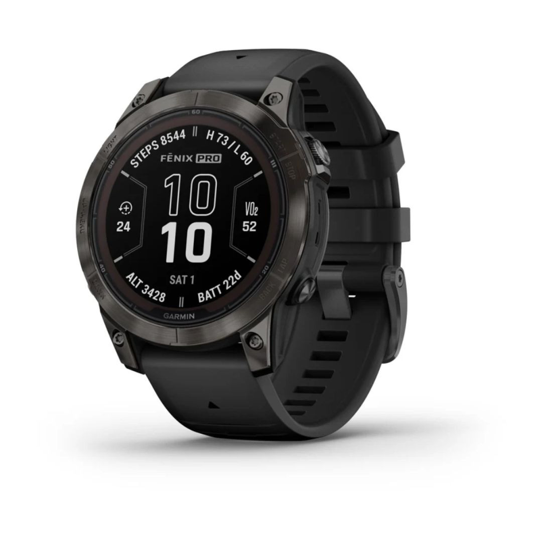 WIN AN EXCLUSIVE PRODUCT: Garmin Fēnix 7 Pro – Sapphire Solar Edition Carbon Grey DLC Titanium w/ Black Band 47mm Smart Watch 