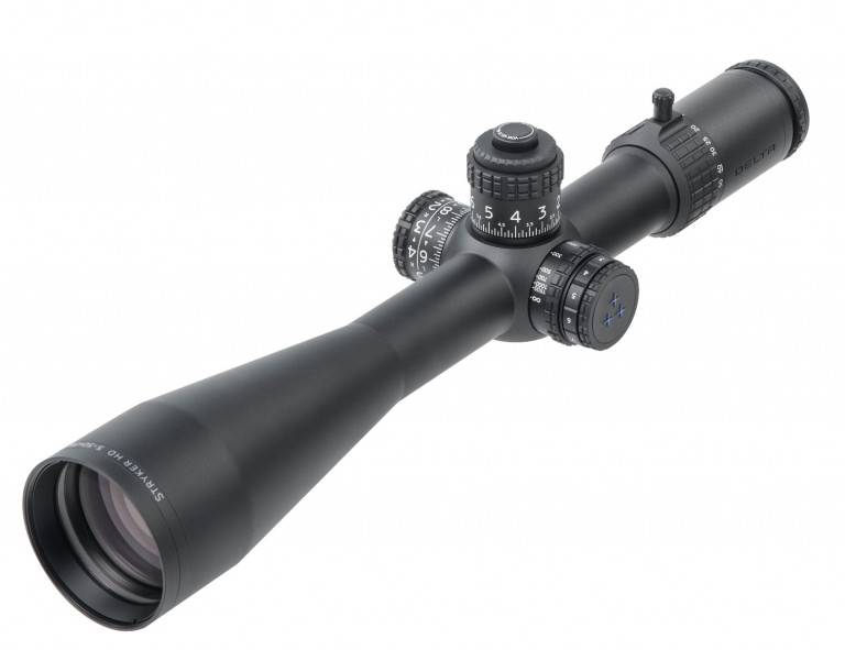 WIN A: Delta STRYKER Target Ultra ED 5-50x56 HD SFP Illuminated DLS-3 1/8 MOA Zero Stop Locking Turret Rifle Scope
