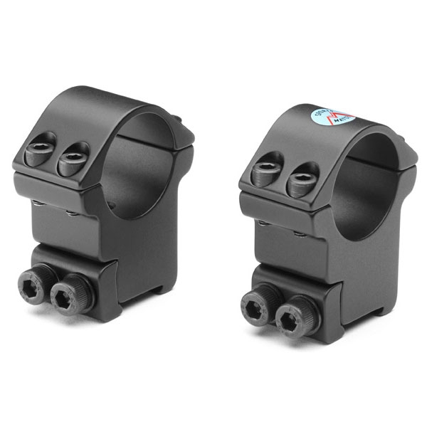 Sportsmatch HTO82 1 Inch 2 Piece 25mm High Mounts - 15mm Dovetail for CZ527/Fox