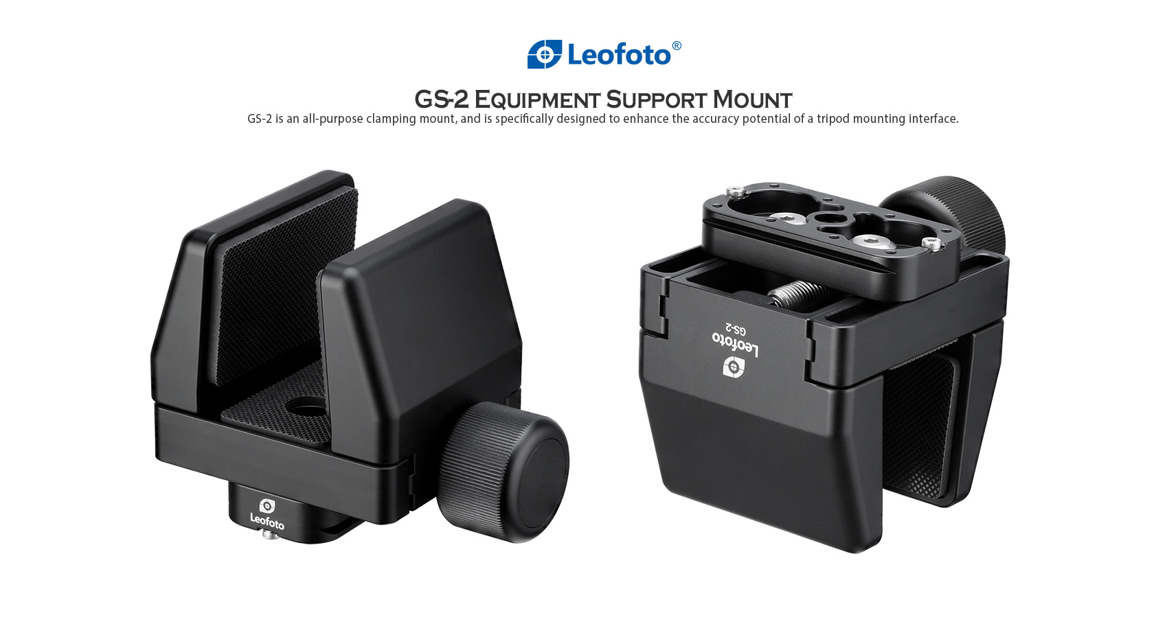 Leofoto GS-2 All-purpose Clamping Mount for Weapons or Accessories